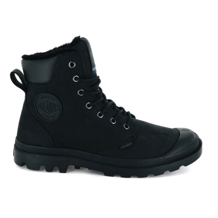 Bottes Palladium Pampa Sport Cuff WPS Femme Noir | FR WAE534Z